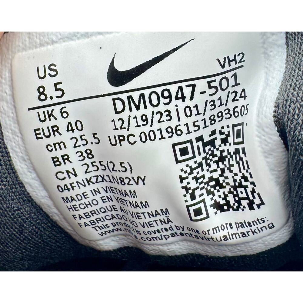 Nike Renew In-Season TR 12 Premium Purple Smoke DM0947-501 W8.5 #221 - Picture 8 of 8